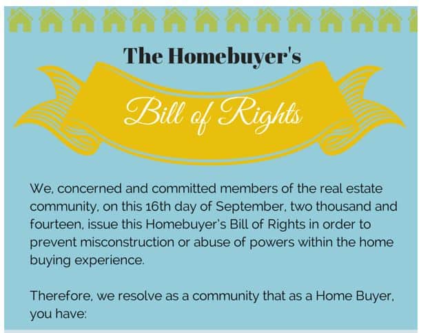 Home Buyers Bill of Rights Cover